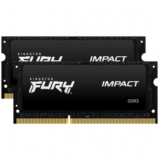 Kingston Fury Impact 16GB (2x8GB) DDR3L 1866 CL11 SO-DIMM_807209142