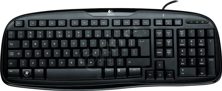 Logitech Classic Keyboard 200 CZ, USB_625677556