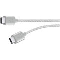 Belkin MIXIT kabel USB-C to USB-C,1.8m, stříbrný