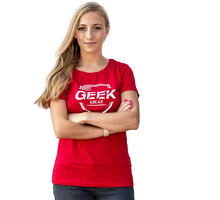 Tričko GEEK dámské, červené (L)_253664237