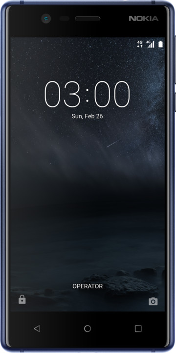 Nokia 3, Dual Sim, modrá_473505234