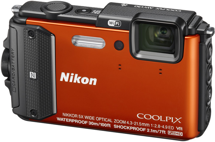 Nikon Coolpix AW130, oranžová_567039950