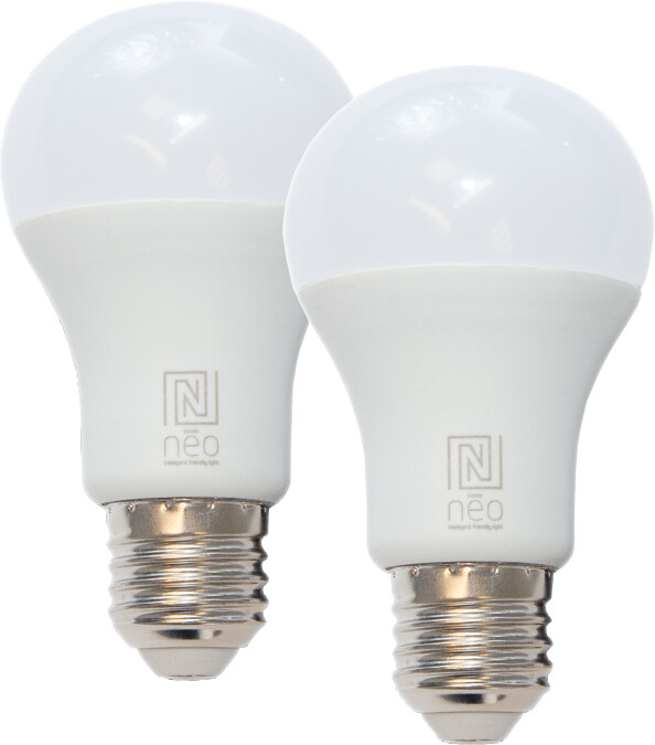 IMMAX NEO Smart sada 2x žárovka LED E27 9W barevná i teplá bílá, stmívatelná, Zigbee 3.0_935238374