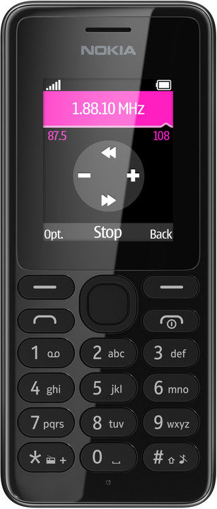 Nokia 108, černá_1699355074