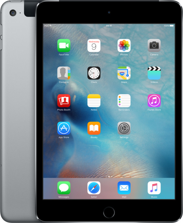 APPLE iPad Mini 4, Cell 64GB, Wi-Fi, šedá_2006391397