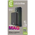 Cellularline bezdrátová powerbanka s podporou Magsafe MAG 10000, 10000 mAh, černá_1877202261