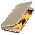 Samsung Galaxy A5 2017 (SM-A520C), flipové pouzdro, Clear View, zlaté_477944661