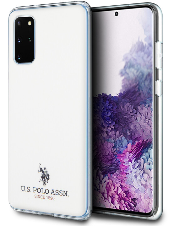 U.S. Polo ochranný kryt Small Horse pro Samsung Galaxy S20+, bílá_299039603