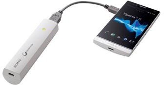 Sony CP-ELS přenosný zdroj USB, bílá_2072004921