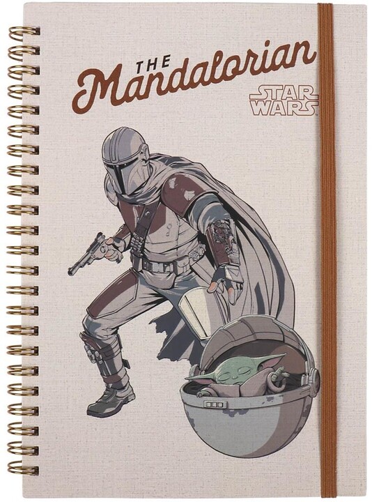 Dárková sada se zápisníkem Star Wars: The Mandalorian_317394917