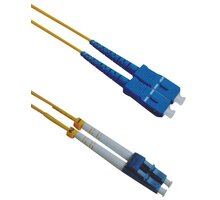Masterlan optický patch cord, LCupc/SCupc, Duplex, Singlemode 9/125, 2m LCupc/SCupc-DSM.9/125-02