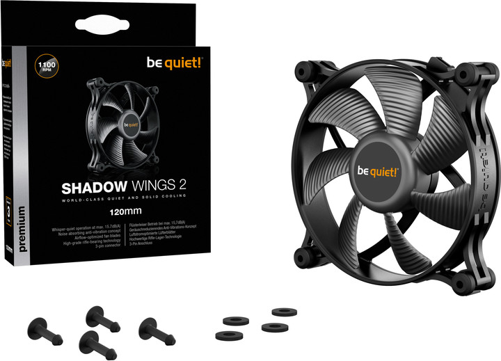 Be quiet! Shadow Wings 2, 120mm