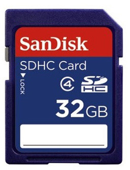 SanDisk SDHC 32GB Class 4_2005731384