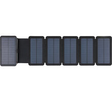Sandberg solární powerbanka 6-panel, 20000mAh, černá_2103135021