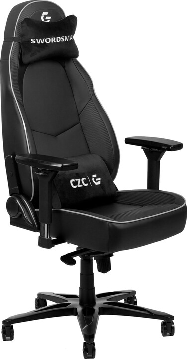 CZC.Gaming Swordsman, herní židle, černá_323382738