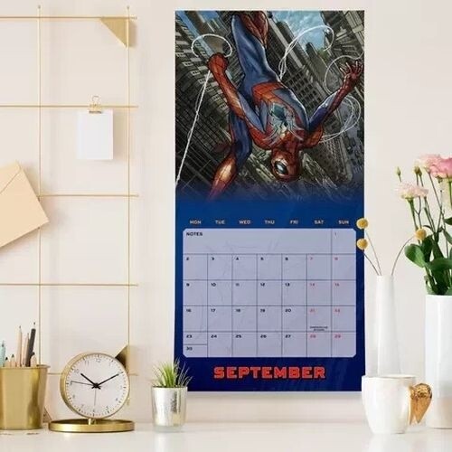 Kalendář 2024 Spider-Man, nástěnný_2124677715