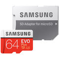 Samsung Micro SDHC karta 64GB EVO Plus (Class 10 UHS-3) + SD adaptér v hodnotě 799 Kč_485326606