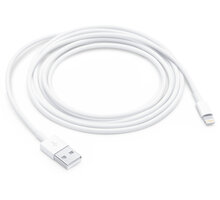 Apple kabel USB-A - Lightning, M/M, nabíjecí, datový, 2m, bílá_234363693