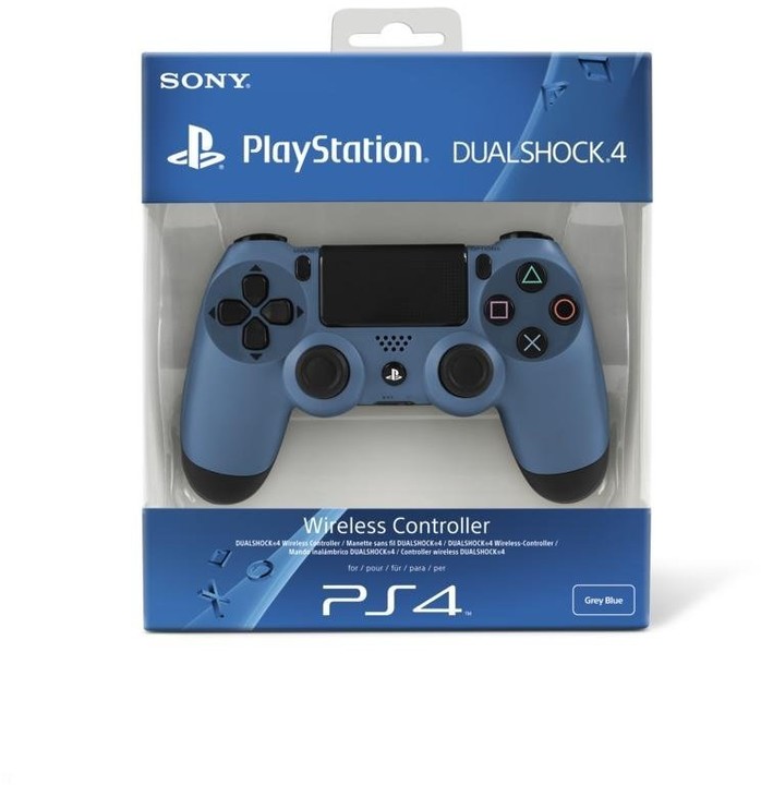 Sony PS4 DualShock 4, Uncharted 4 šedomodrý_2090119785