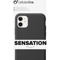 CellularLine ochranný silikonový kryt SENSATION pro Apple iPhone 11, černá_1827234319