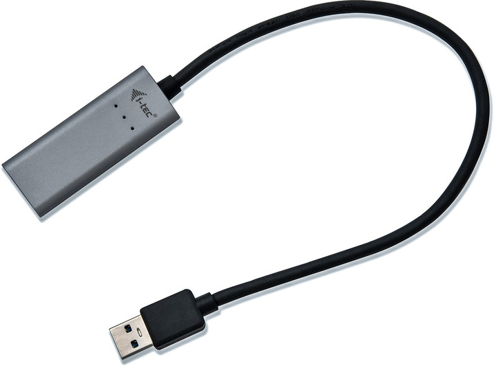 i-tec USB 3.0 Metal Gigabit Ethernet Adapter 1x USB 3.0 na RJ-45 LED_985618722
