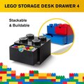 Stolní box LEGO, se zásuvkou, malý (4), černá_1122756106