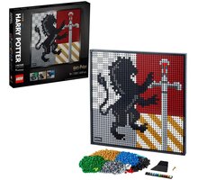 LEGO® Art 31201 Harry Potter™ Erby bradavických kolejí O2 TV HBO a Sport Pack na dva měsíce + Kup Stavebnici LEGO® a zapoj se do soutěže LEGO MASTERS o hodnotné ceny