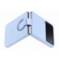 Samsung silikonový zadní kryt s držákem pro Galaxy Z Flip4, světle modrá_1662861642