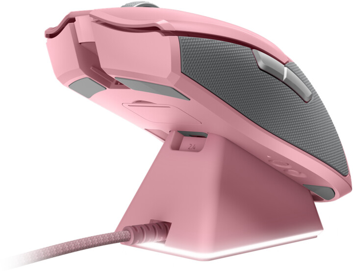 Razer Viper Ultimate + Mouse Dock Quartz Edition, růžová_1268967749