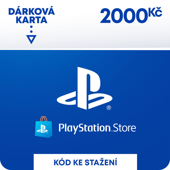 PlayStation Store - Dárková karta 2 000 Kč - elektronicky_1805319699