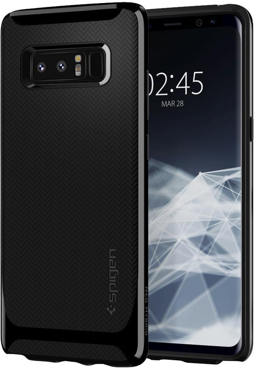 Spigen Neo Hybrid pro Galaxy Note 8, shiny black_1699332447