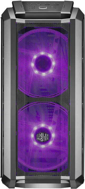 Cooler Master MasterCase H500P Mesh, RGB LED, okno, černá_1112623918