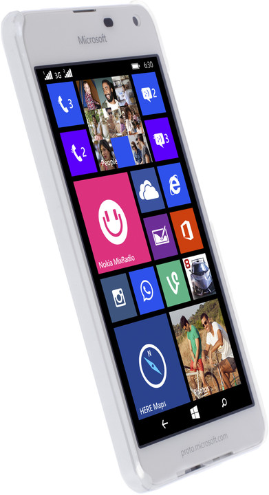 Krusell zadní kryt BODEN pro Microsoft Lumia 650, transparentní bílá_1531349109