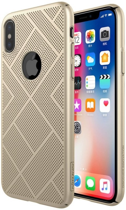 Nillkin Air Case Super slim pro iPhone Xs Max, zlatý_1660789839