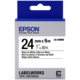 Epson LabelWorks LK-6WBN, páska pro tiskárny etiket, 24mm, 9m, černo-bílá_554414510