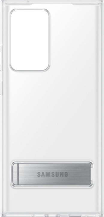 Samsung ochranný kryt Clear Cover pro Samsung Galaxy Note20 Ultra se stojánkem, transparentní_719392261