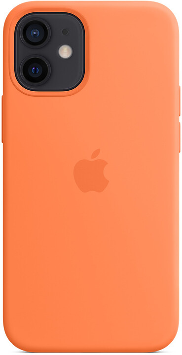Apple silikonový kryt s MagSafe pro iPhone 12 mini, oranžová_522753775