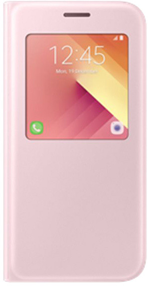 Samsung Galaxy A5 2017 (SM-A520P), flipové pouzdro, S-View, růžové_476374217