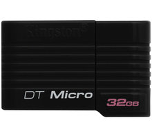 Kingston DataTraveler Micro 32GB, černá_568094469