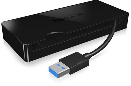 ICY BOX IB-DK401, USB 3.0, multiadaptér_906176327