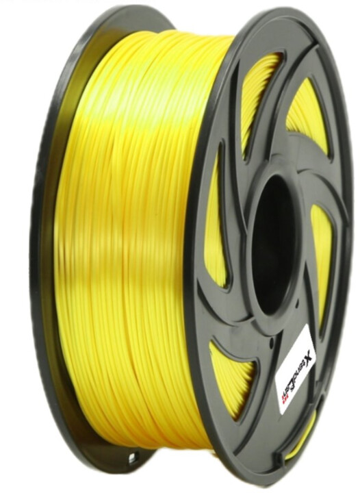 XtendLAN tisková struna (filament), PLA, 1,75mm, 1kg, lesklý žlutý_1393591205