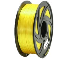 XtendLAN tisková struna (filament), PLA, 1,75mm, 1kg, lesklý žlutý