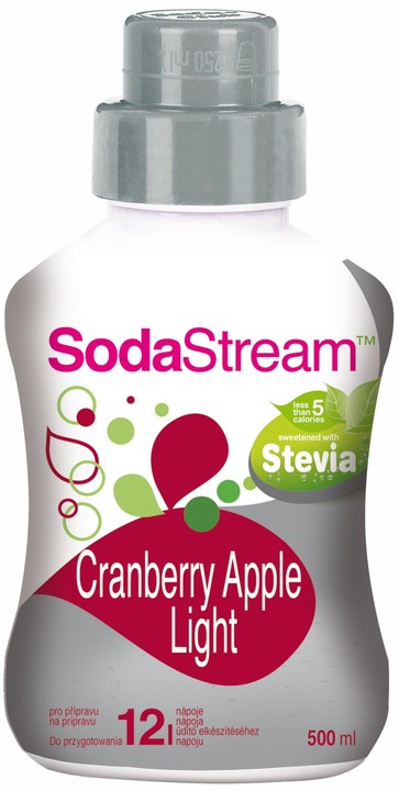 SodaStream Sirup Stevia brusinka-jablko 500