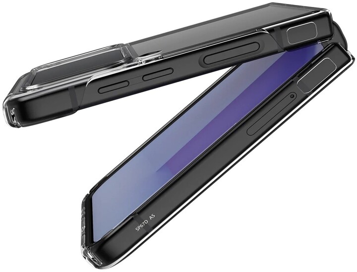 Spigen ochranný kryt AirSkin pro Samsung Galaxy Z Flip4, čirá_656605562