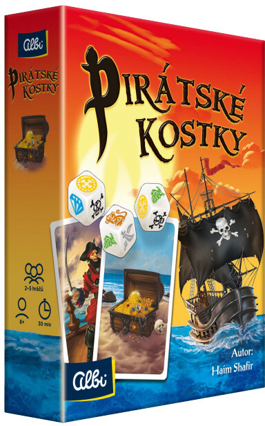 Karetní hra Pirátské kostky - 2. edice_1073320974