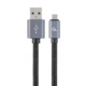 Gembird CABLEXPERT kabel USB A Male/Micro B Male 2.0, 1,8m, opletený, černá