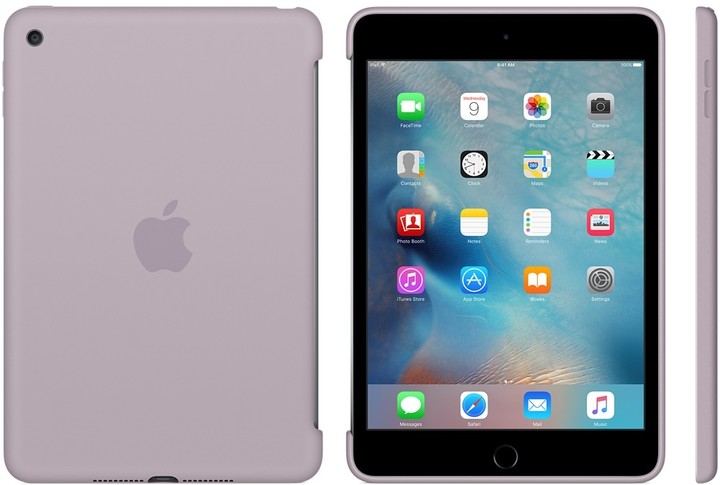 Apple iPad mini 4 Silicone Case, fialová_2018701683