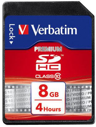 Verbatim SDHC 8GB Class 10_1779582497