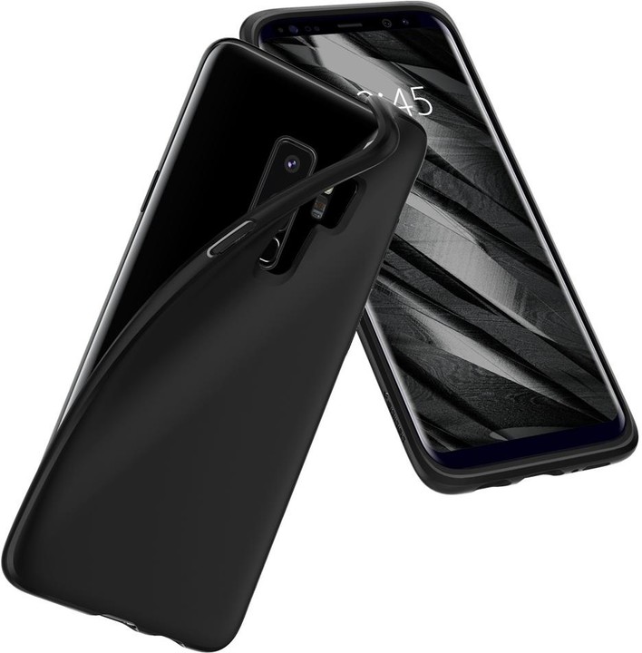 Spigen Liquid Crystal pro Samsung Galaxy S9+, matte black_1203923410