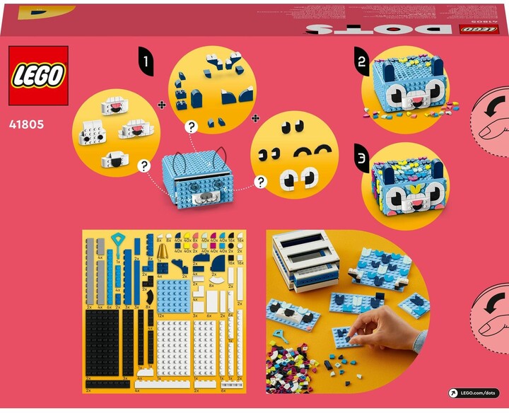 LEGO® DOTS 41805 Kreativní zvířecí šuplík_601795866
